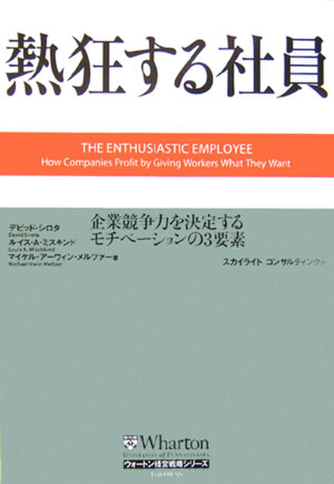 熱狂する社員 : 企業競争力を決定するモチベーションの3要素-