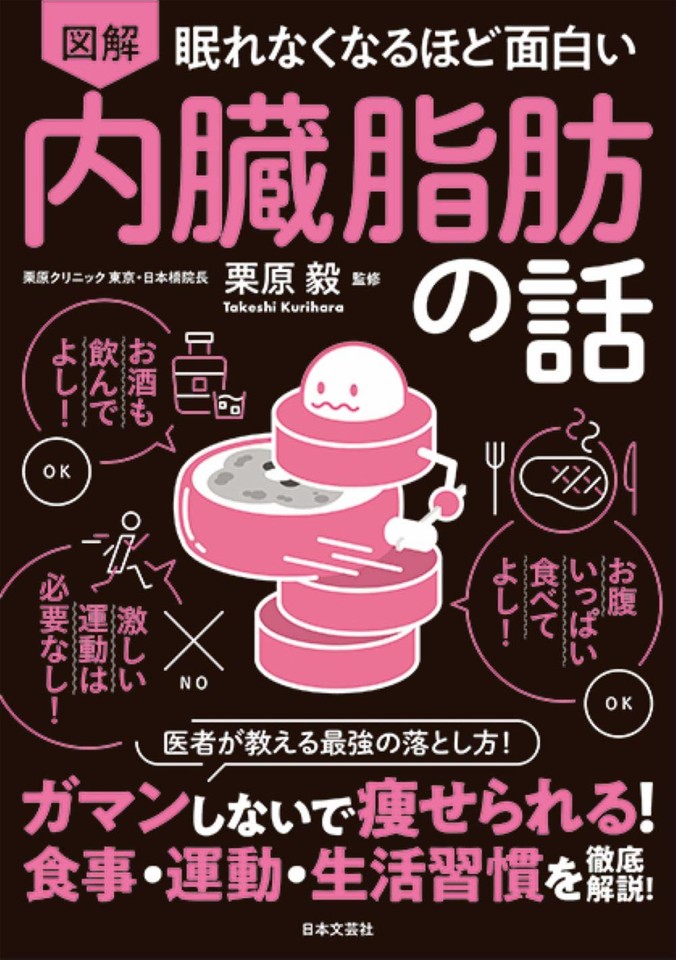 眠れなくなるほど面白い 図解 内臓脂肪の話: ガマンしないで痩せられる！食事・運動・生活習慣を徹底解説！ | 日本最大級のオーディオブック配信サービス  audiobook.jp