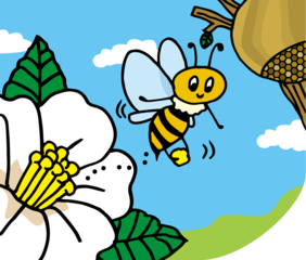 ハチはどうしてみつを集めるの？