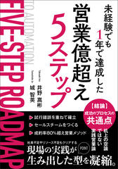 セールスチームを率いて自動化するまでの5ステップロードマップ：営業経験0の僕が1年間で億超え・成約率80%突破！
