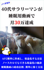 40代サラリーマンが睡眠用動画で月30万達成