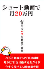 ショート動画で月20万円