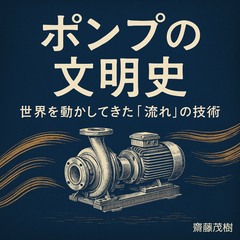 ポンプの文明史 ― 世界を動かしてきた「流れ」の技術