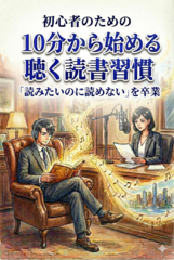 「読みたいのに読めない」を卒業。 初心者のための「10分から始める 継続できる聴く読書習慣」