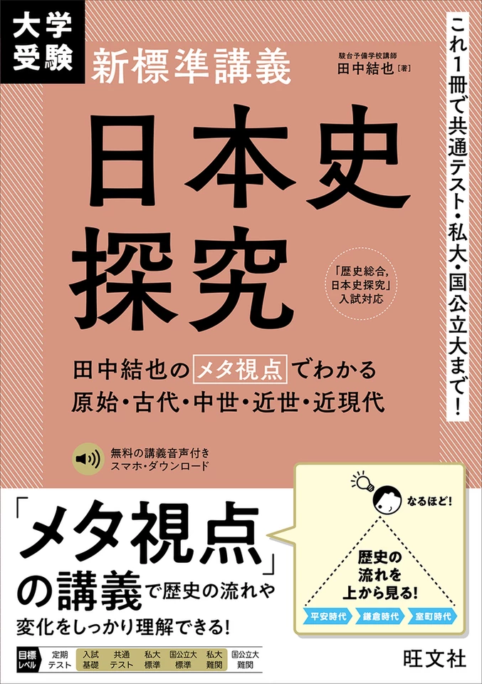 大学受験 新標準講義 日本史探究 田中結也のメタ視点でわかる原始