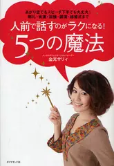 人前で話すのがラクになる！5つの魔法