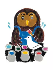 フクロウの染物屋さん