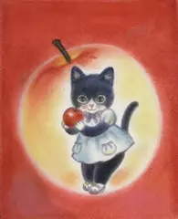 めいちゃんとりんごちゃん