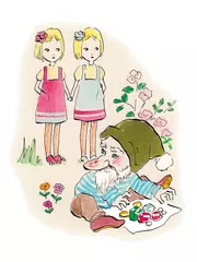 雪バラと紅バラ