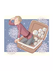 空飛ぶトランク