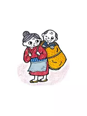 片目のおじいさん