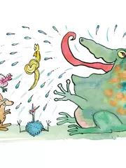 びっくりするほど大きなカエル