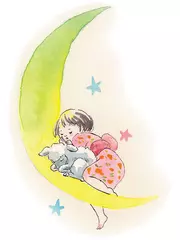 お月様と子守唄