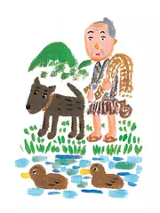 カモとりじいさん