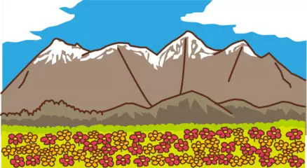 山の上はどうしていつまでも雪が残っているの？