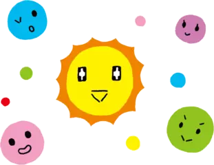 空で輝く太陽はなにからできている？