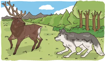 オオカミが救ったアメリカの森のお話