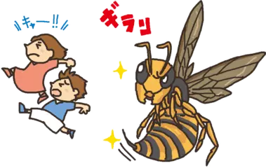 ハチのオスが刺さないのはほんとう？