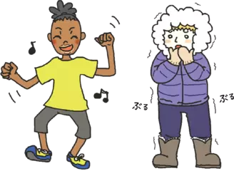 世界の人々の肌の色がちがうのはなぜ？