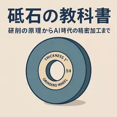 砥石の教科書 ― 研削の原理からAI時代の精密加工まで
