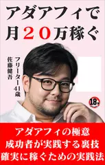 アダルトアフィリエイトで毎月の収入が20万円です
