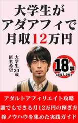 大学生がアダアフィで月収12万円