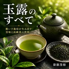 玉露のすべて ── 覆い下栽培が生み出す旨味と高級茶の世界